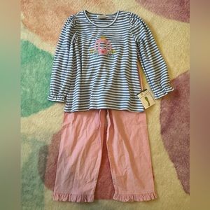 NWT size 6 Zuccini brand princess carriage set.